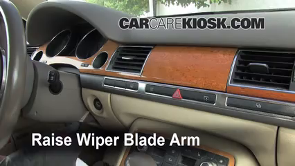2004 Audi A8 Quattro L 4.2L V8 Windshield Wiper Blade (Front) Replace Wiper Blades